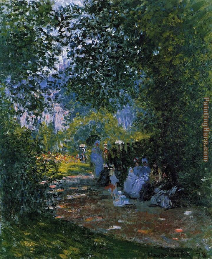 Claude Monet The Parc Monceau Paris 3
